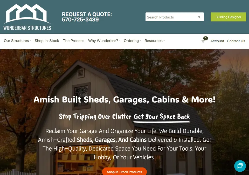 Wunderbar Structures homepage